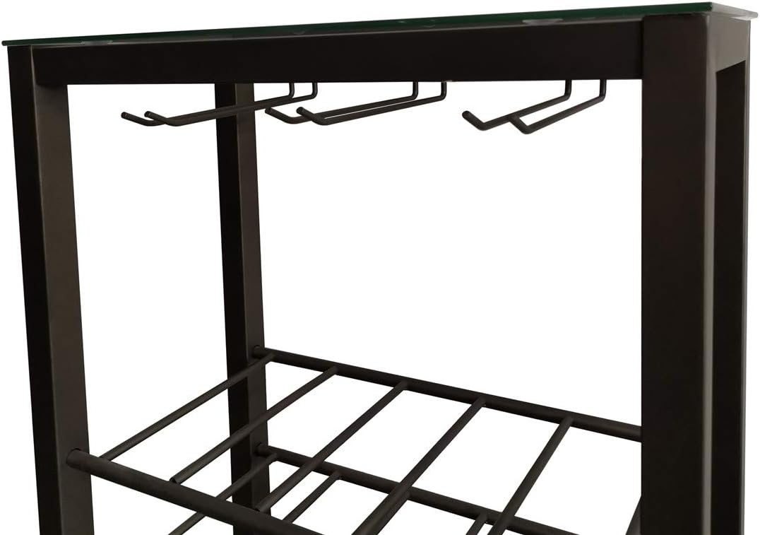 Kings Brand Freestanding Wine Rack with 20 Bottle Capacity