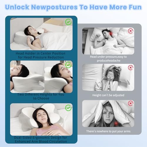Zedaotc Cervical Neck Pillow for Pain Relief and Sleep Support