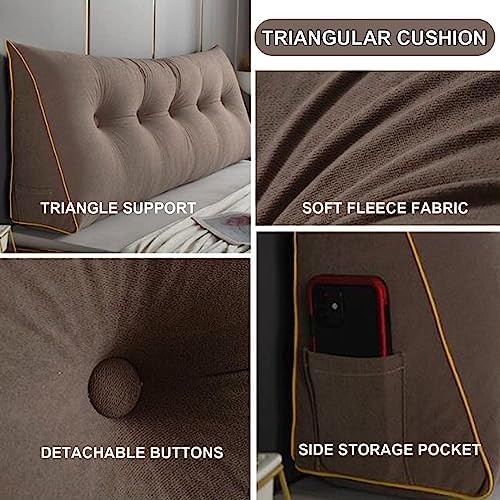 COZMAX Reading Pillow with Detachables and Zipper