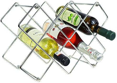 ADOUS HOUSE 10 Bottle Wine Storage Stand Cabinet