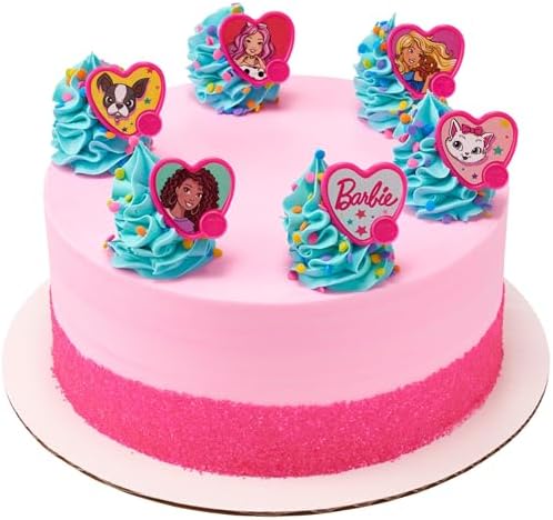 DecoPac Barbie Be The Future Cupcake Toppers - 24 Pack