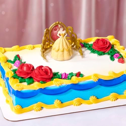 DecoSet Disney Princess Belle Cake Topper 2-Piece Set