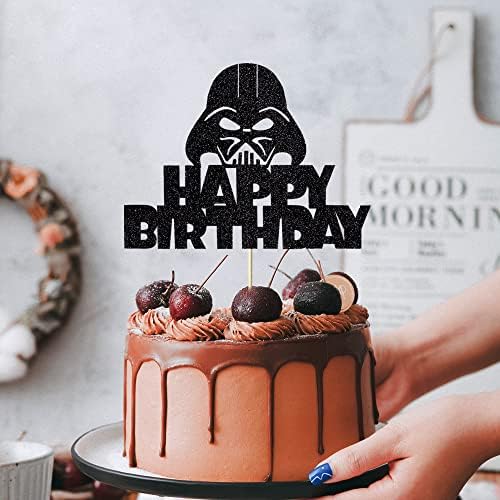 DETROVA Alien War Cake Topper Birthday Decoration