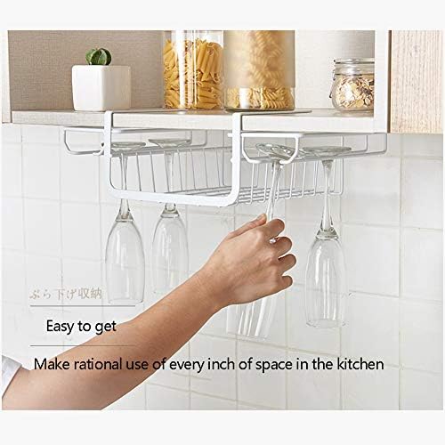 Modern Kitchen Wine Glass Upside Down Rack Medium