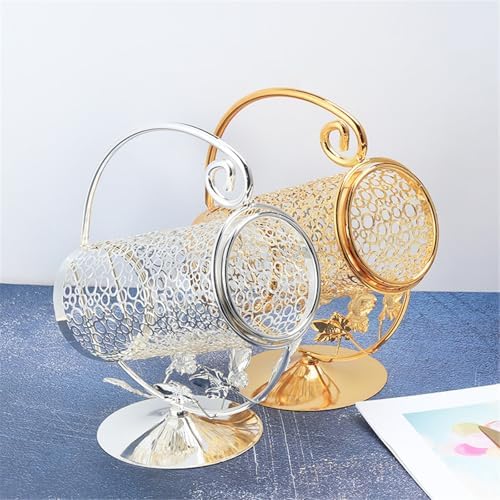 UYVEIS Gold Metal Wine Rack for Cabinet Storage