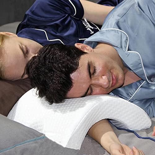 ALEVMOOM Cuddle Arm Pillow for Couples Ergonomic Neck Support Pillow