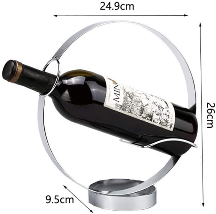 Stainless Steel Wine Rack for Home Decor