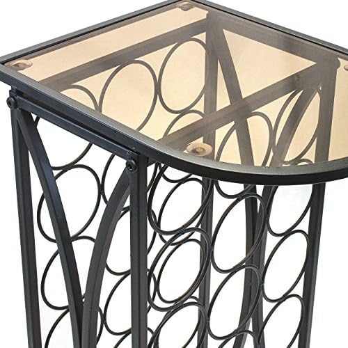 Sorbus Bordeaux Chateau Style Wine Rack Stand Holds 18 Bottles