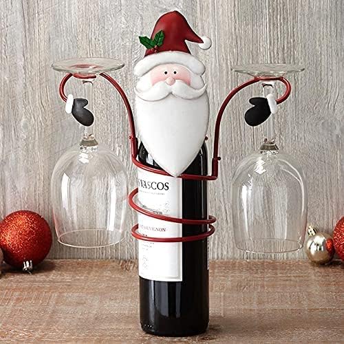 Decka Christmas Wine Glass Holder Freestanding Metal 1