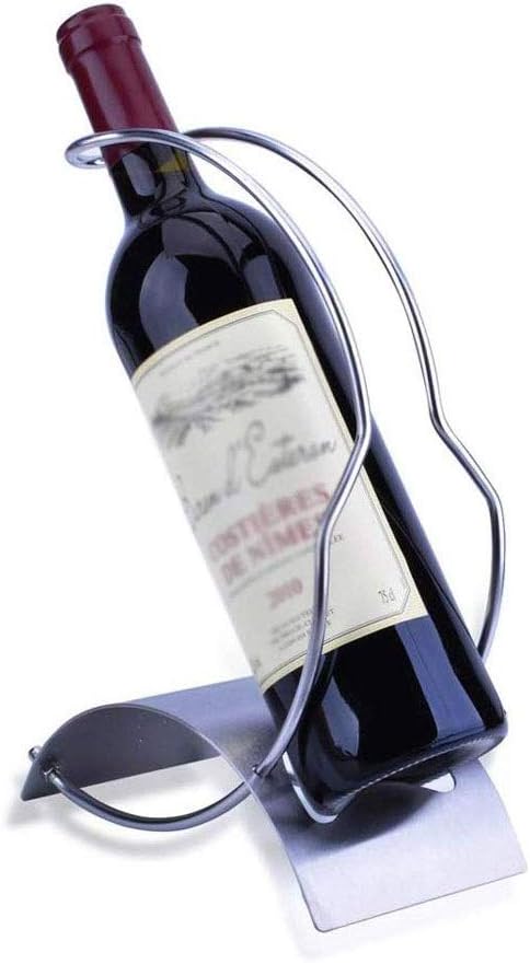 KINTEOK Freestanding Wine Rack - Stainless Steel Storage Holder