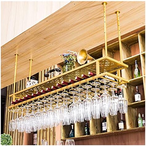 ALDEPO Industrial 2-Tier Wall Wine Rack - Dolphin Waves 60cm
