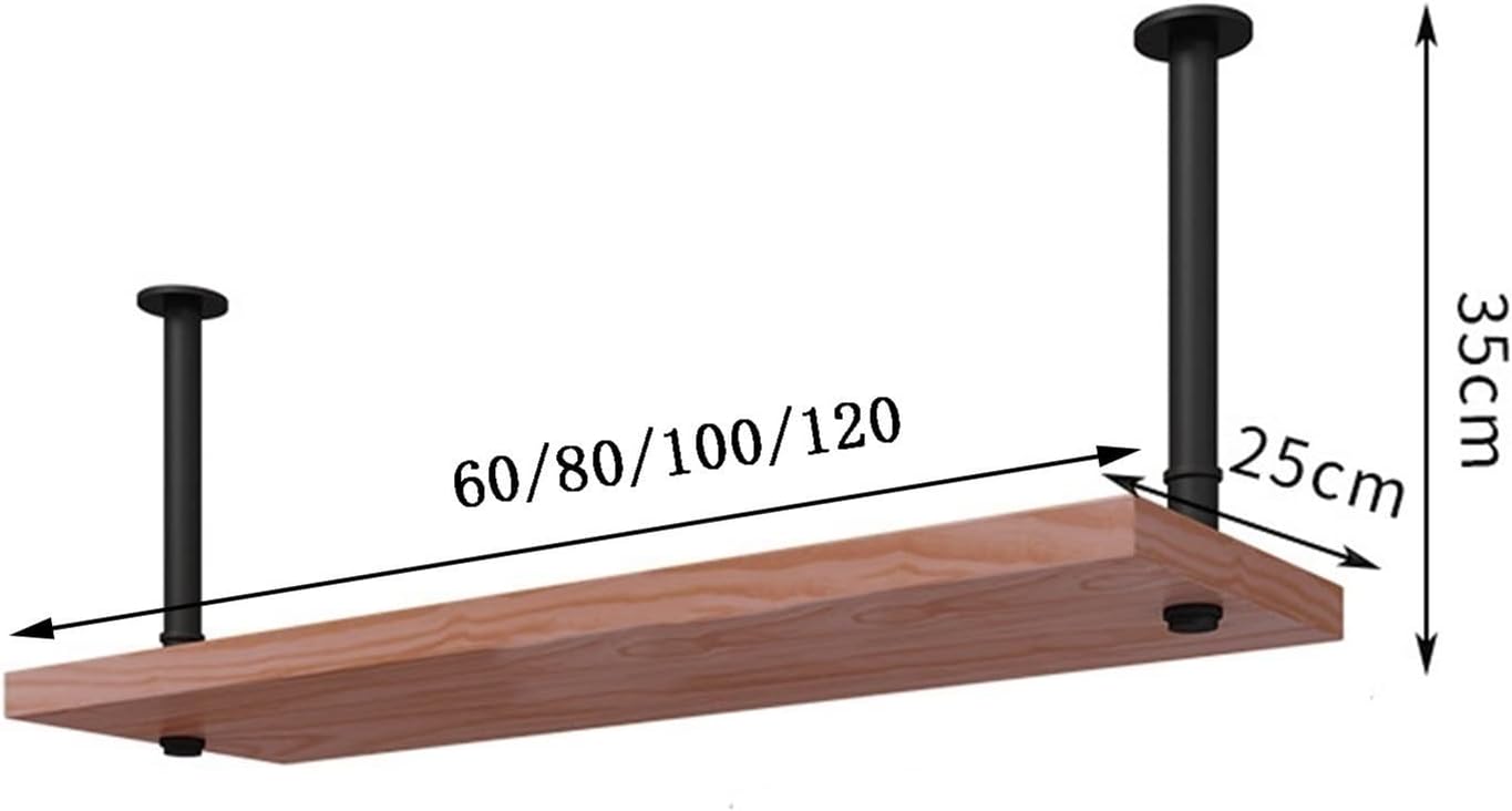 KOHARA Wall-Mounted Wine Rack with Floating Shelves 1