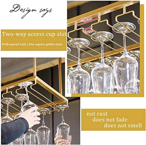 KOHARA Wall-Mounted Wine Rack with Adjustable Height