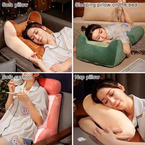 SKINFORD Cute Animal Reading Pillow - Bear Design