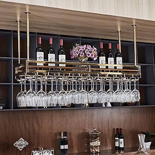 KOHARA Wall-Mounted Wine Rack with Goblet Holder