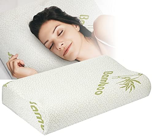 iMounTEK Bamboo Rayon Memory Foam Neck Support Pillow 1