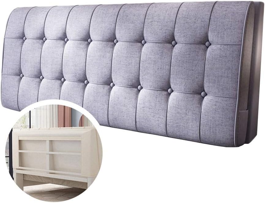 CHIAPERINI Purple Headboard Pillow 90x60cm