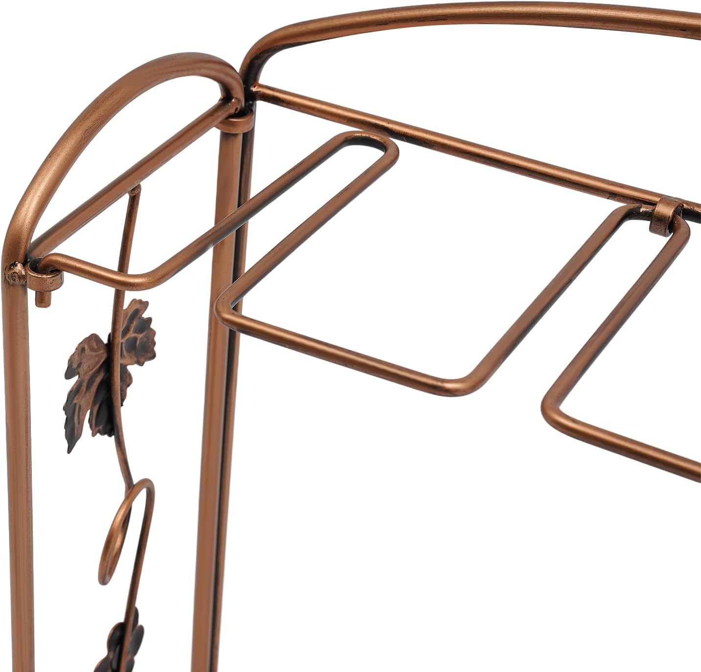 Oiveinya 5-Bottle Freestanding Wine Rack Bronze