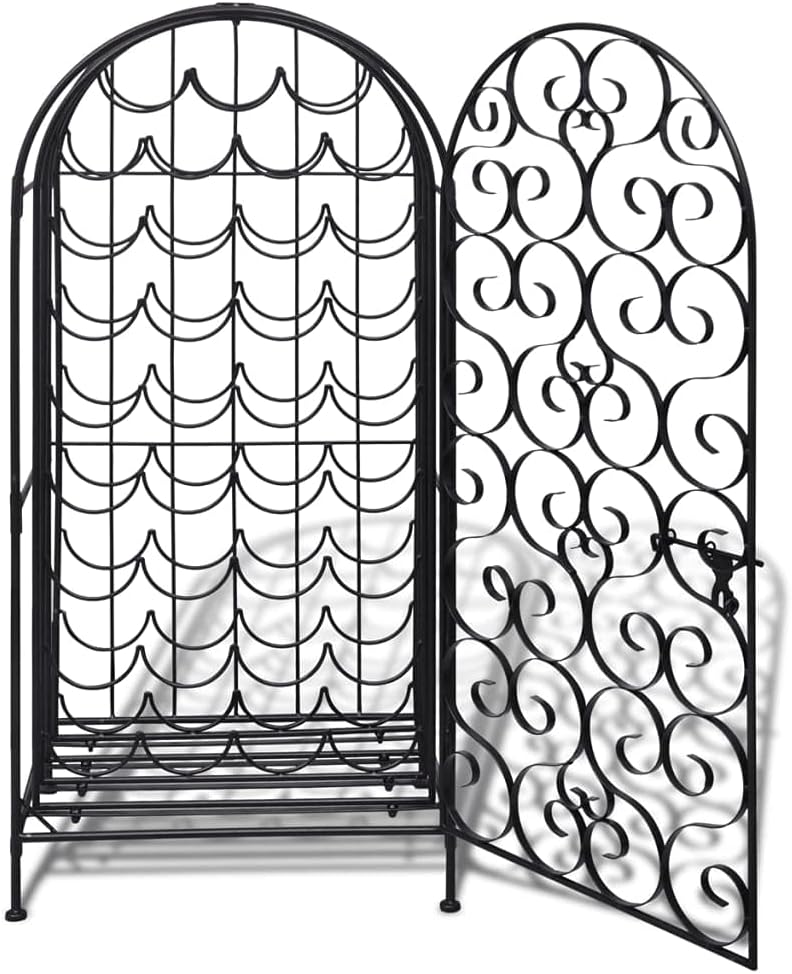 YITHOPI 35 Bottle Metal Wine Rack Countertop