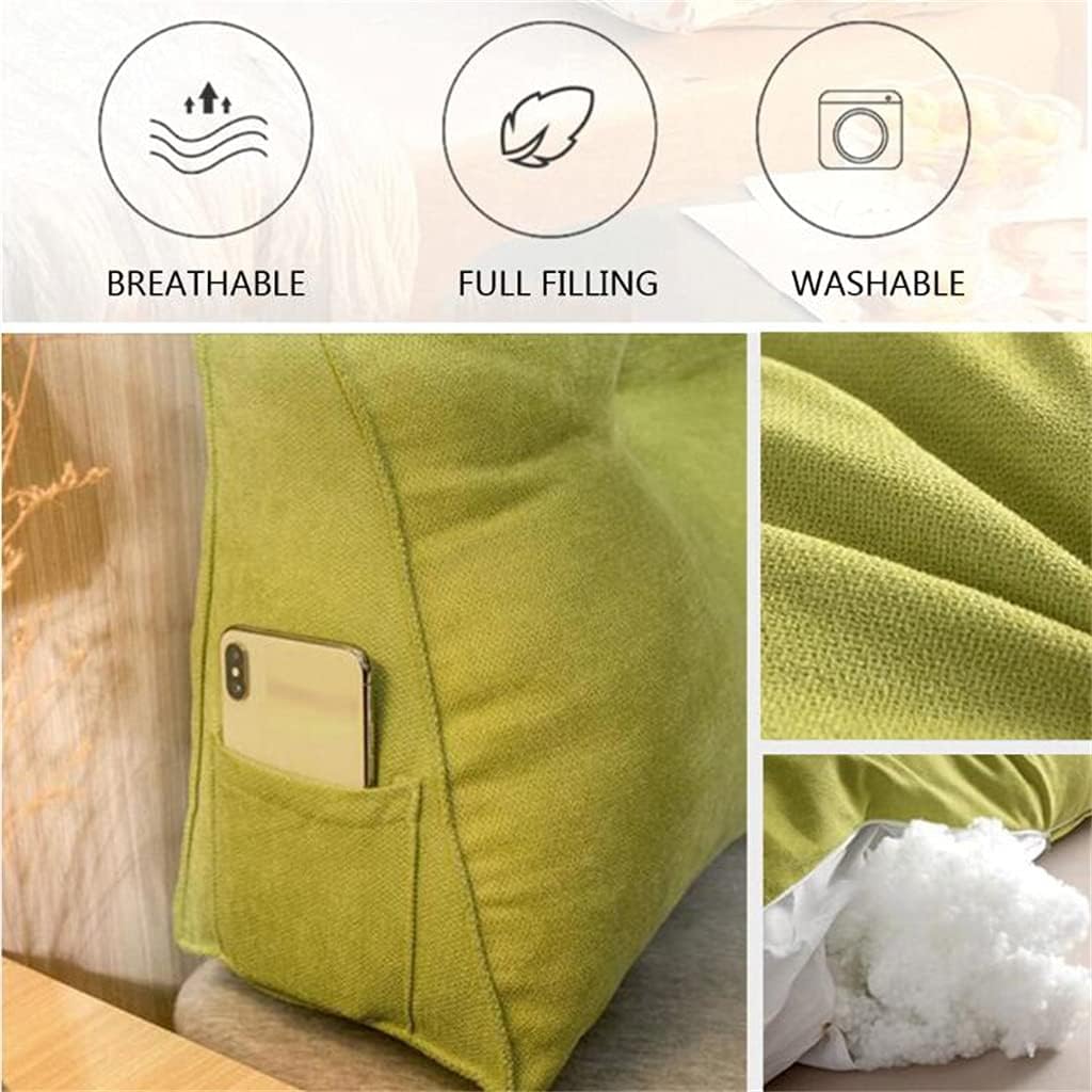 ZZYK Triangular Reading Pillow 47inch Green