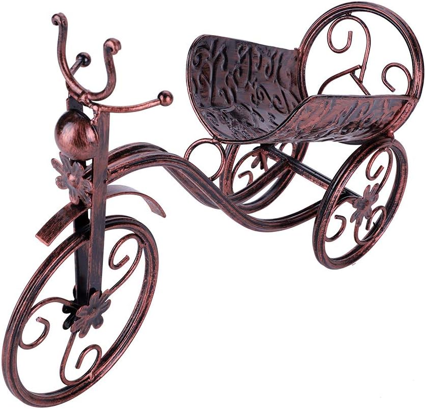 XPSSJMU Freestanding Tricycle Wine Rack