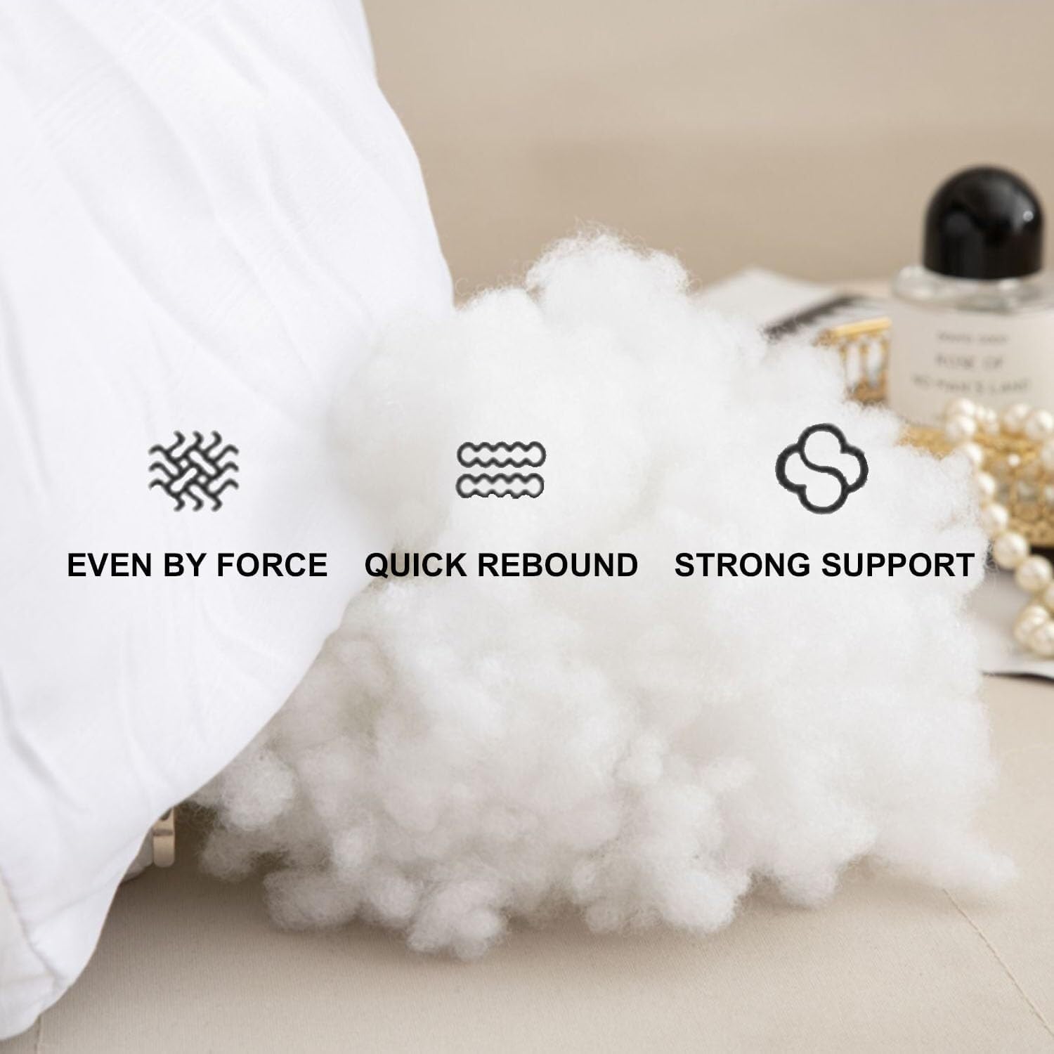 Queen Headboard Pillow - Coffee 315 Inches Double Layer