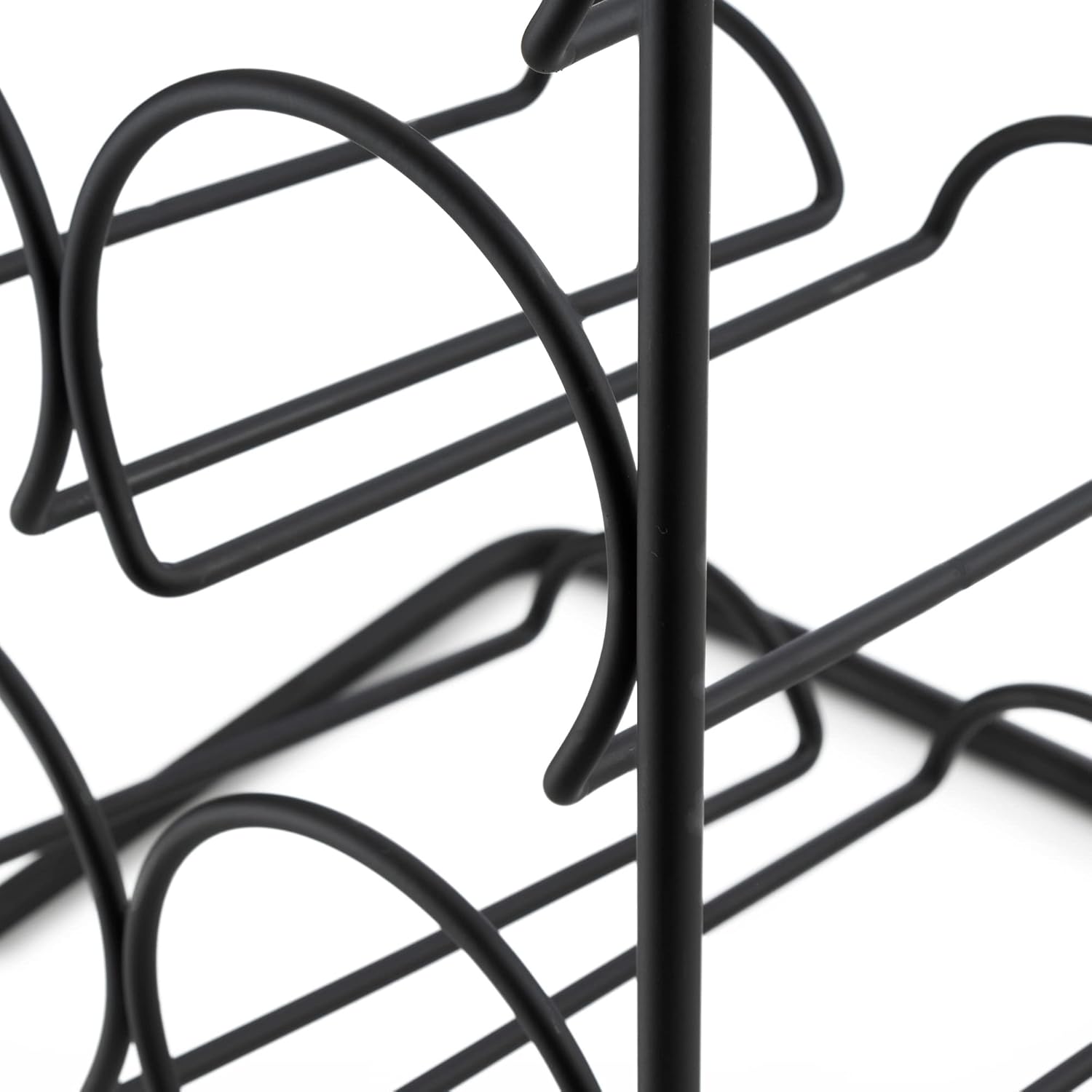 Compactor 6 Bottle Wine Rack Black 20x215x335 cm