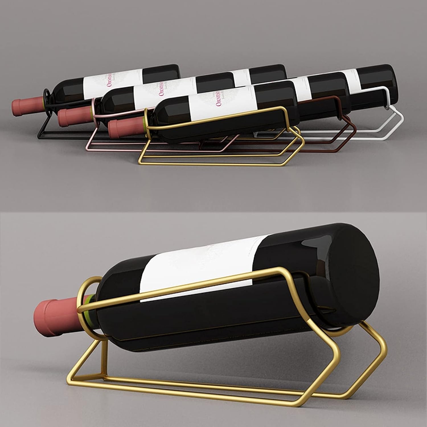 VALTEV 1 Bottle Freestanding Wine Rack