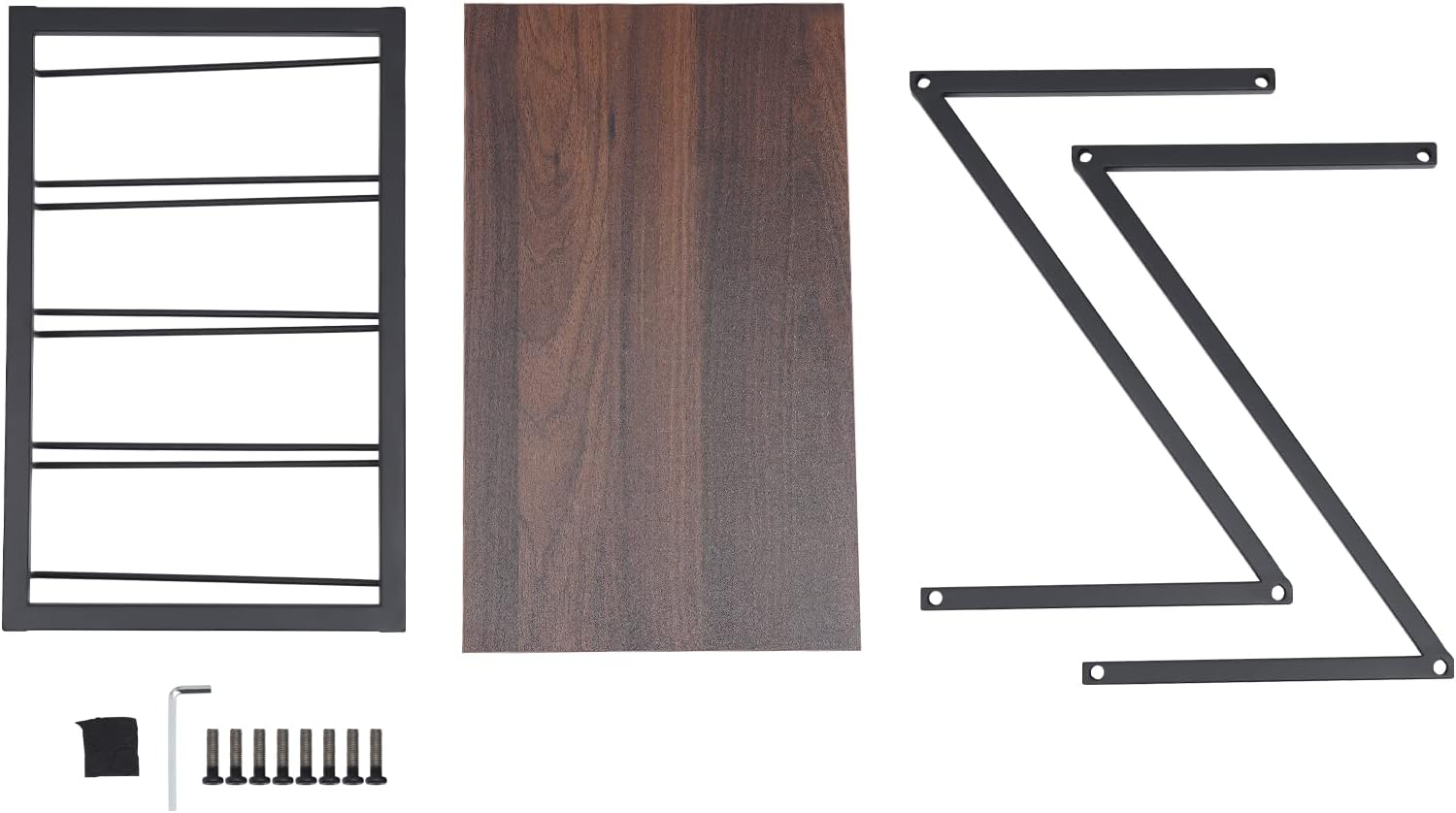 2 Tier Freestanding Wine Rack Holder Black