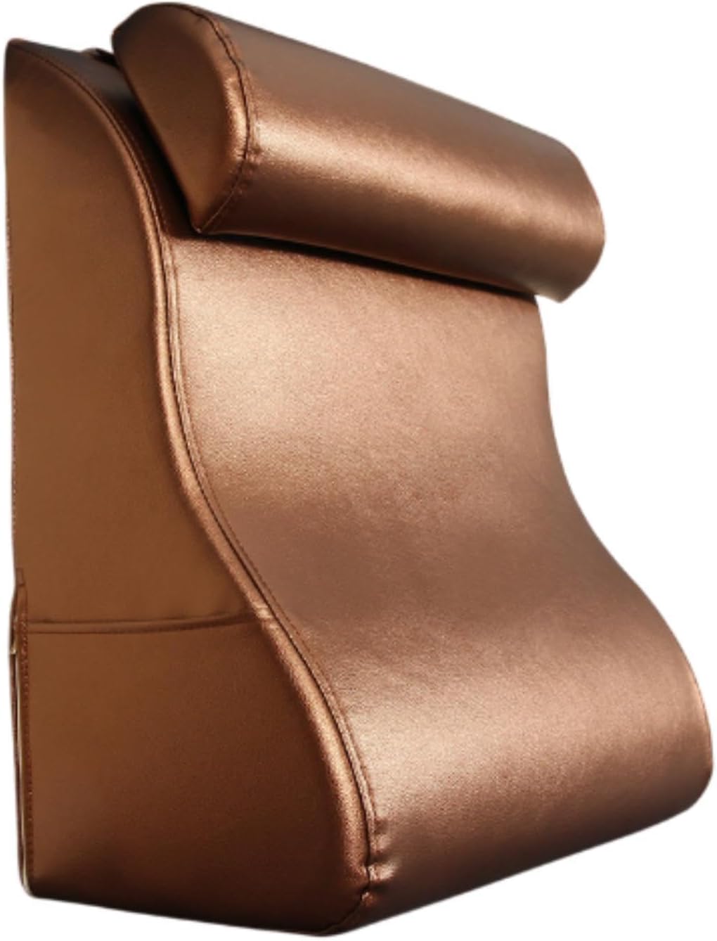JISADER Headboard Wedge Support Pillows Lightweight Portable Brown