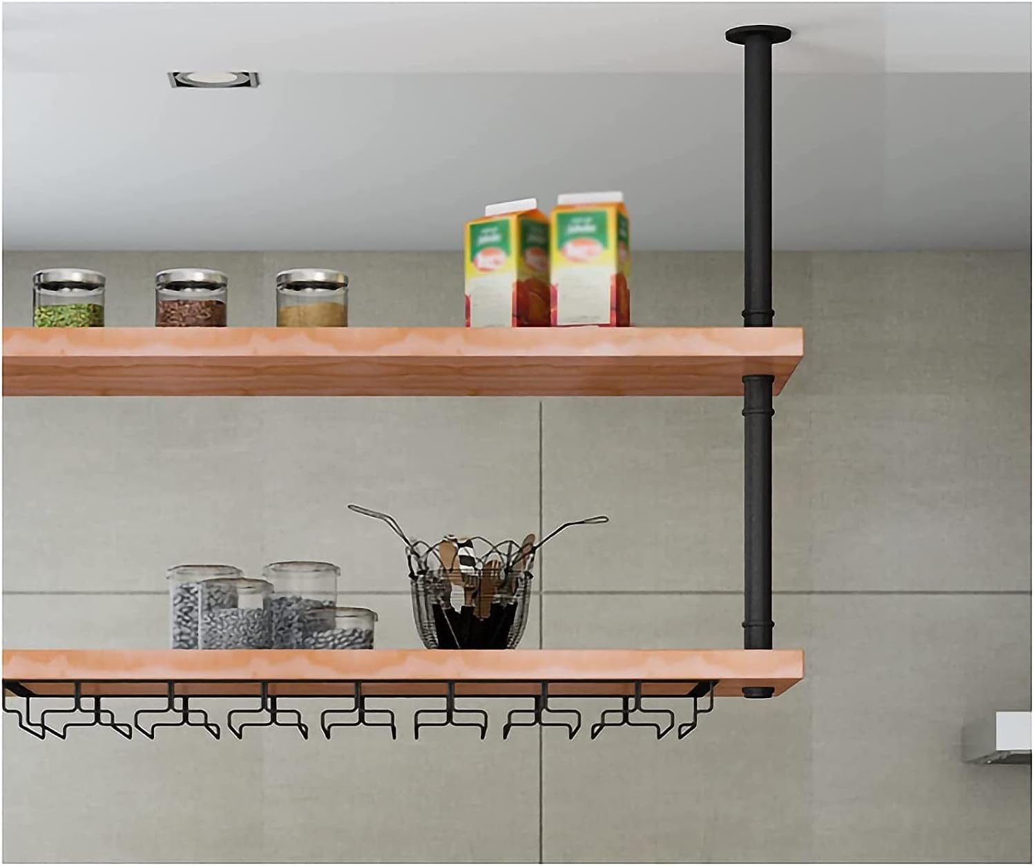 ALDEPO 120CMx30CM Freestanding Wine Rack