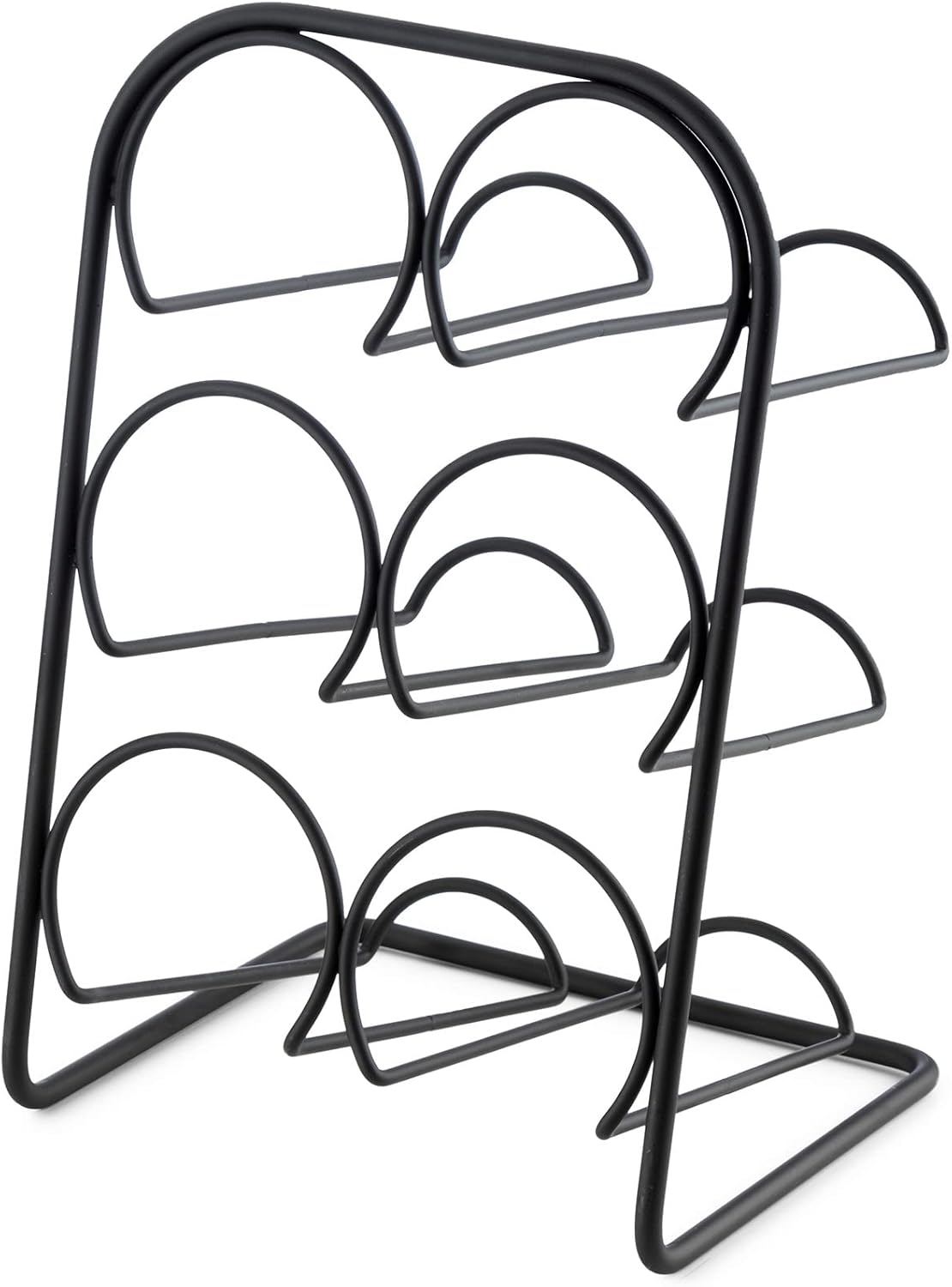 Compactor 6 Bottle Wine Rack Black 20x215x335 cm