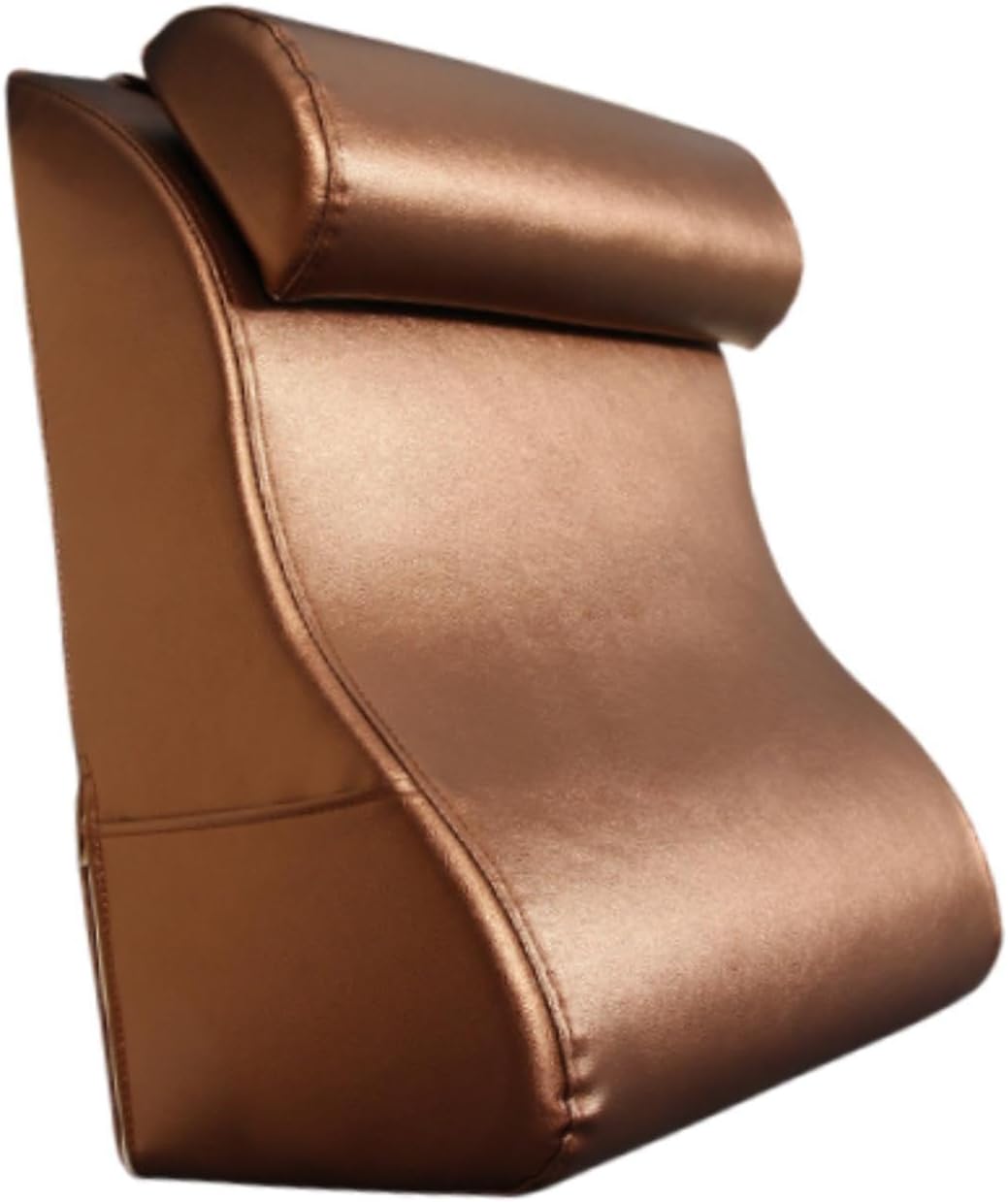 JISADER Headboard Wedge Support Pillows Lightweight Portable Brown