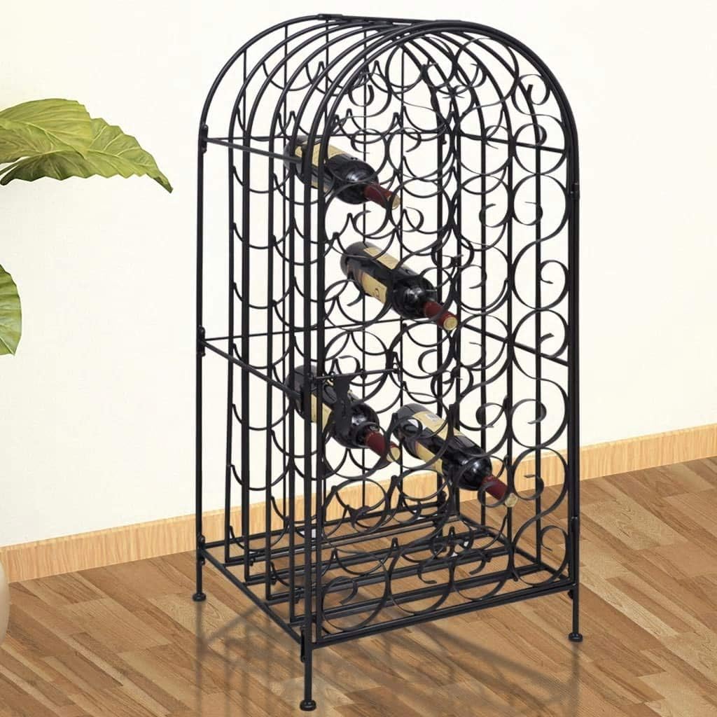 YITHOPI 35 Bottle Metal Wine Rack Countertop