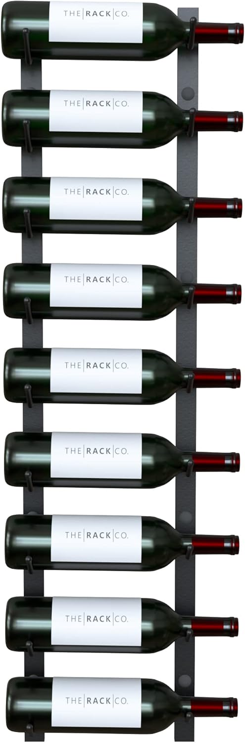 Y-Furniture The Rack Co Wall Wine Rack 9 Bottles