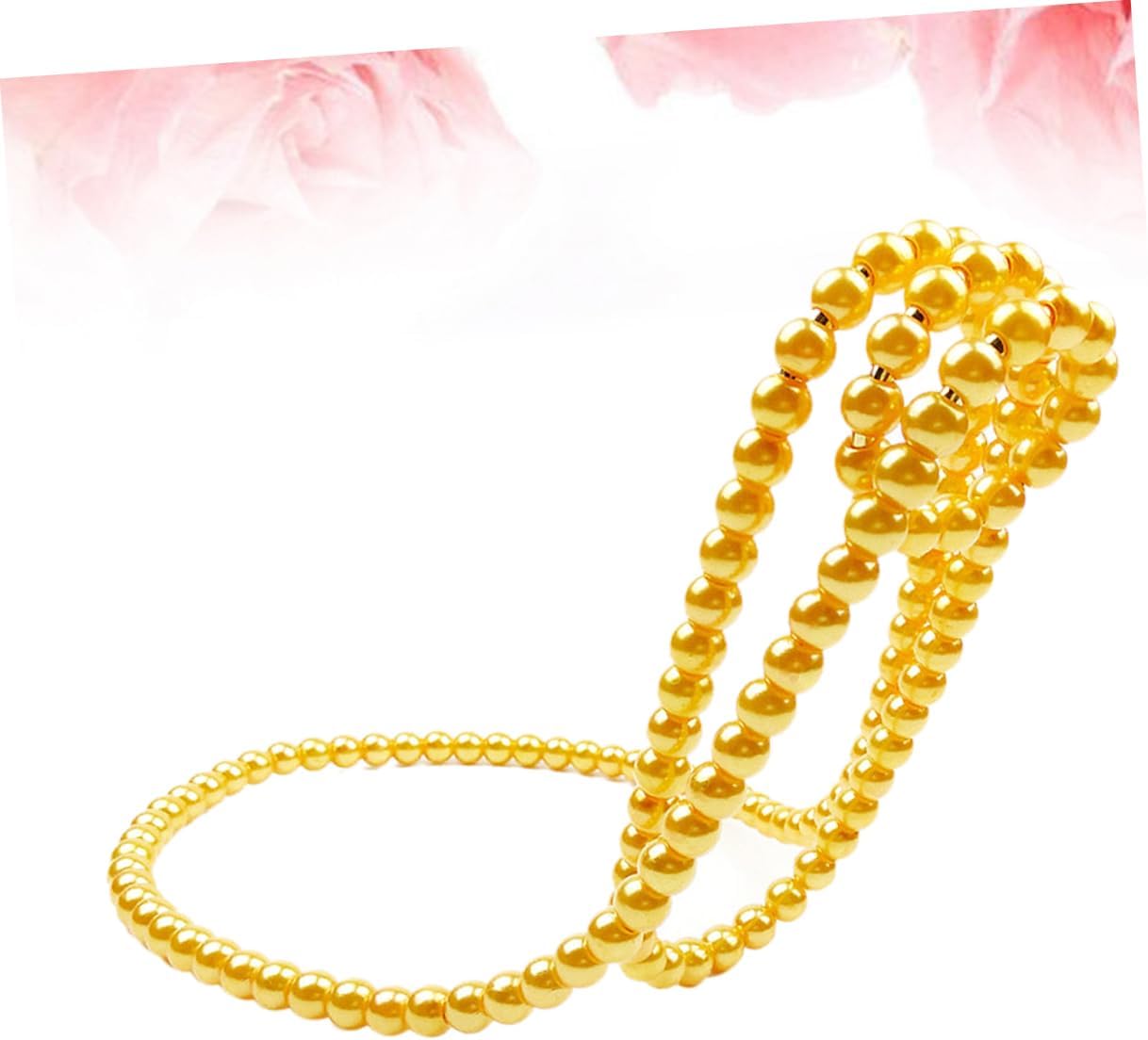 Creative Pearl Necklace Wine Rack Freestanding