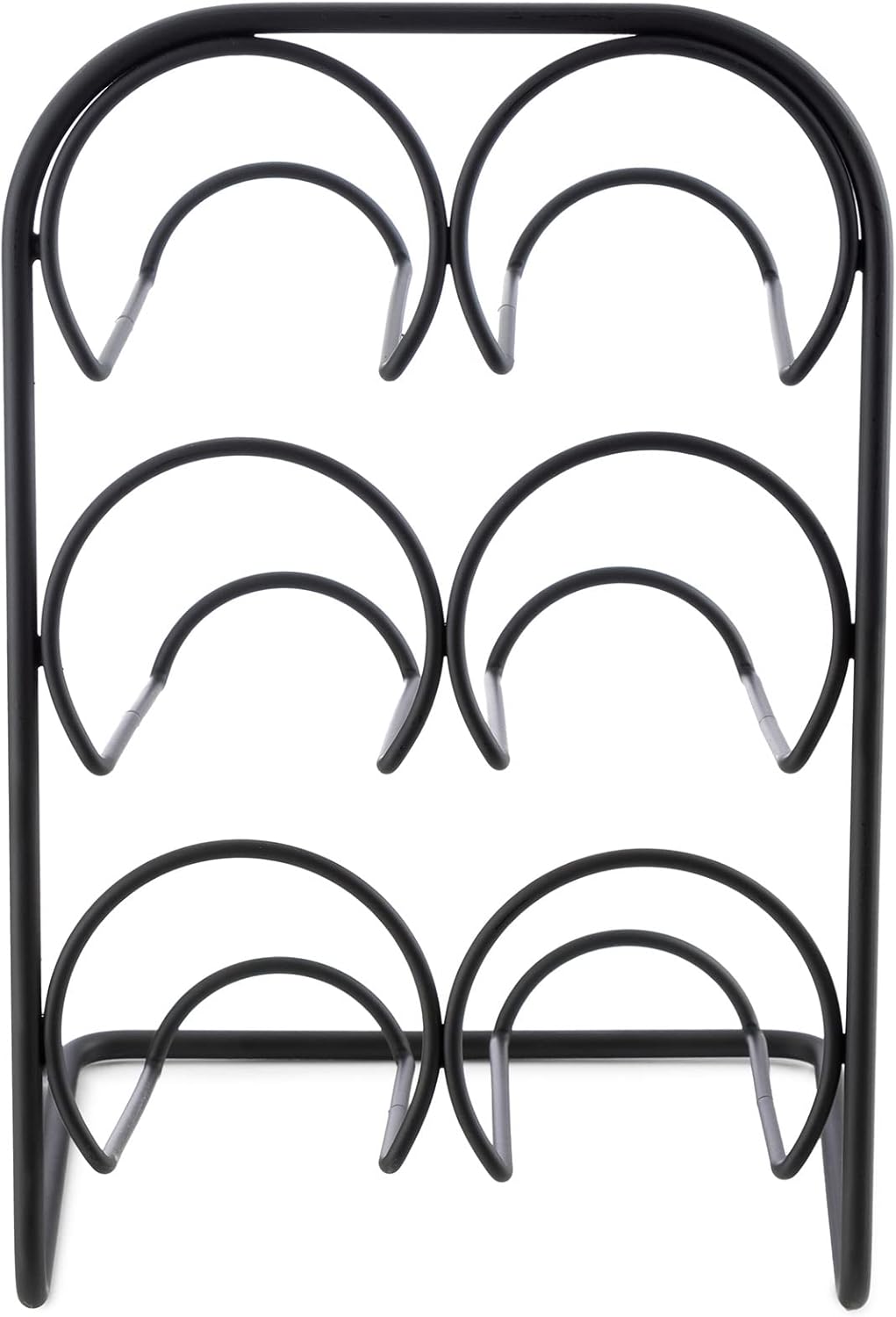Compactor 6 Bottle Wine Rack Black 20x215x335 cm
