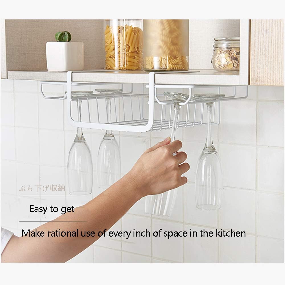 Modern Kitchen Wine Glass Upside Down Rack Medium