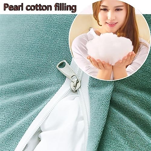 COZMAX Headboard Wedge Pillow Yellow 787in Reading Support Cushion