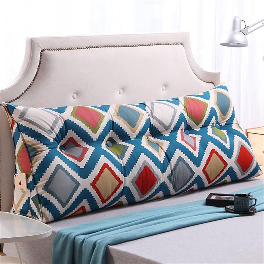 ZZYK Triangular Reading Pillow for Kids Adults 59x86x20cm