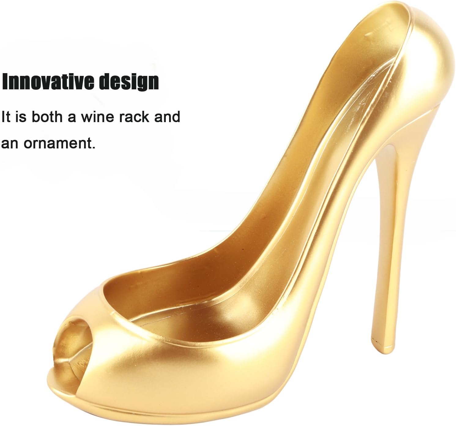 High-Heeled Wine Storage Rack for Home Decoration