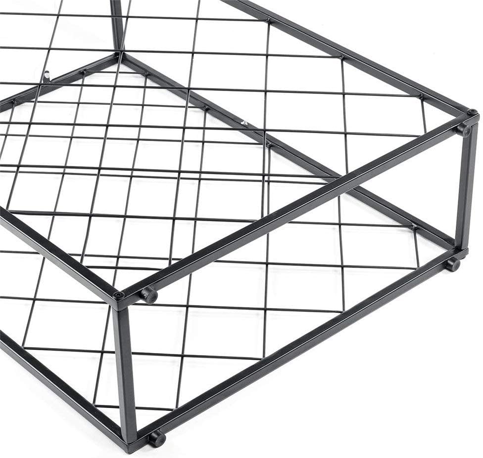 MaGiLL 32-Bottle Freestanding Wine Rack with Glass Top