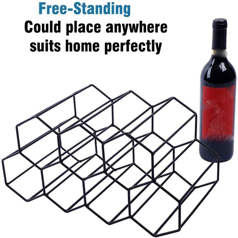 MaGiLL 7 Bottle Freestanding Wine Rack