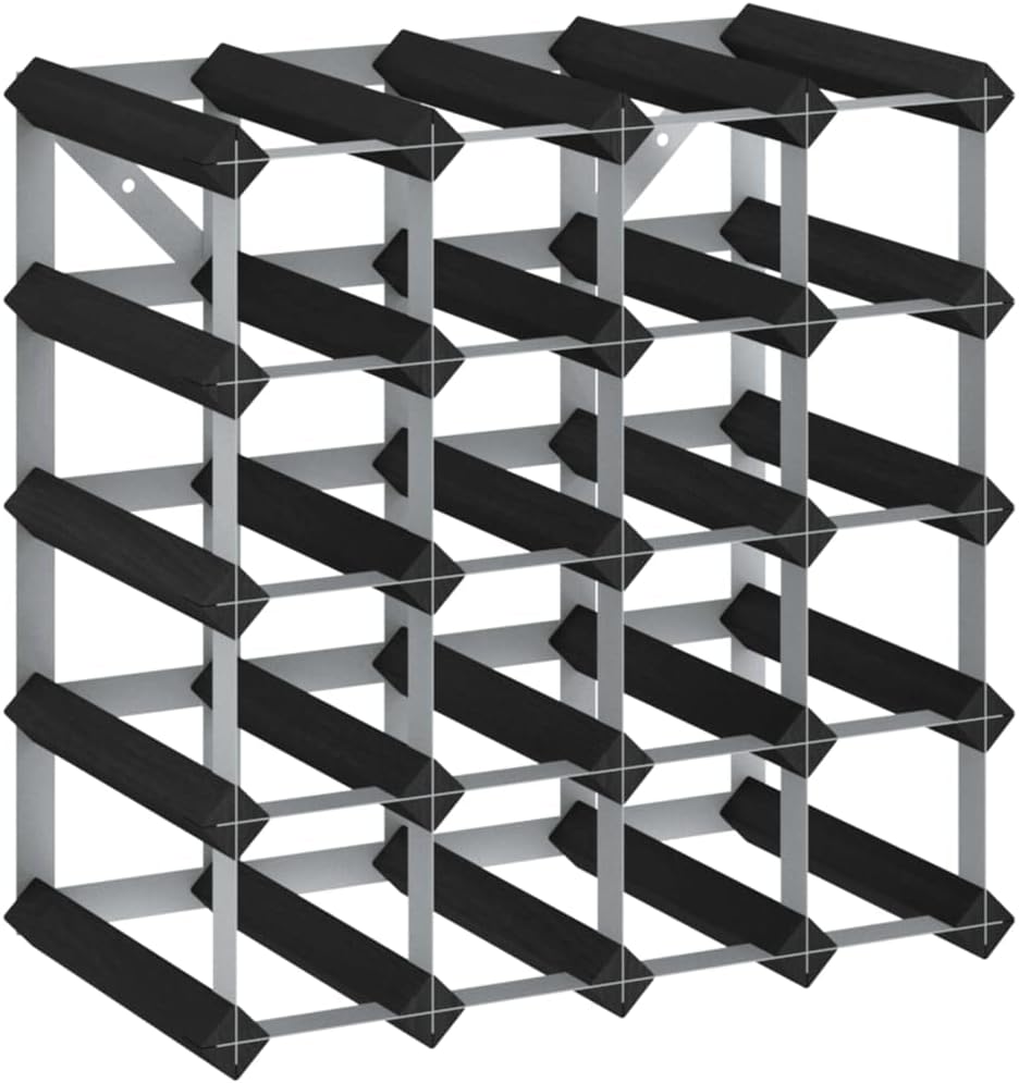 Bar Unit Storage Cabinet with 20 Bottle Wine Rack