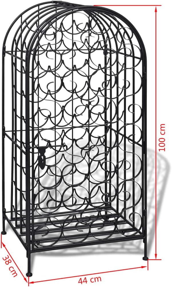 YITHOPI 35 Bottle Metal Wine Rack Countertop