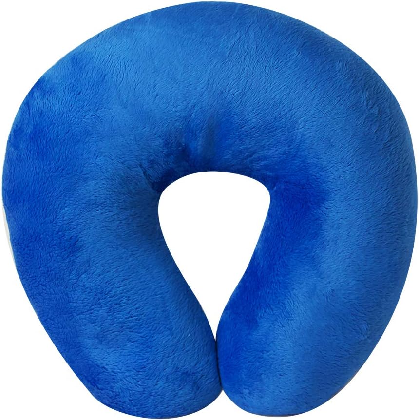 Cloudz Kids Dual Comfort Airplane Neck Pillow - Blue