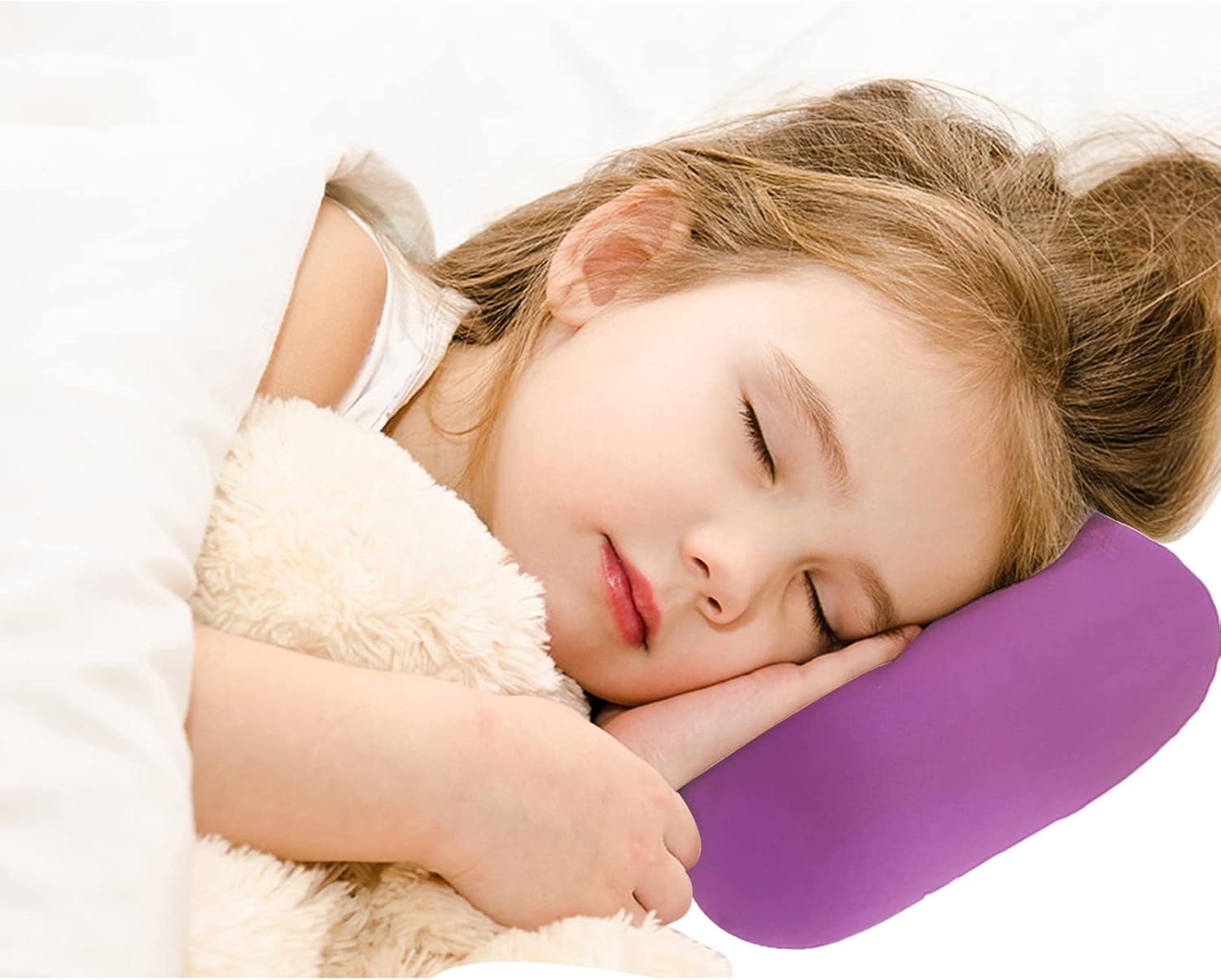 Therapeutic Microbead Neck Pillow for Travel and Home Use