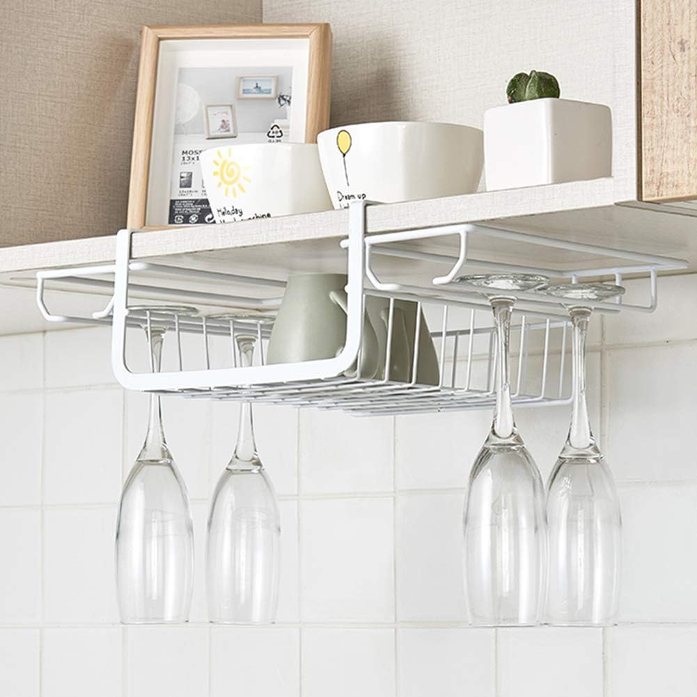 Modern Kitchen Wine Glass Upside Down Rack Medium