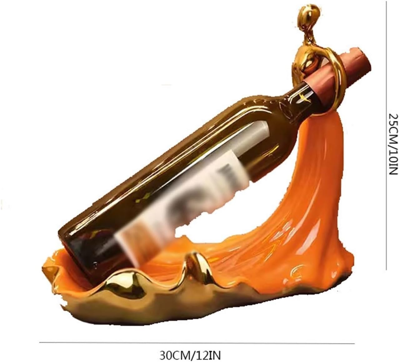 SONGCHAO Compact Countertop Wine Rack Ceramic Holder
