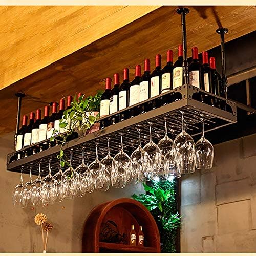 Adjustable Bronze Wine Rack with Guardrail